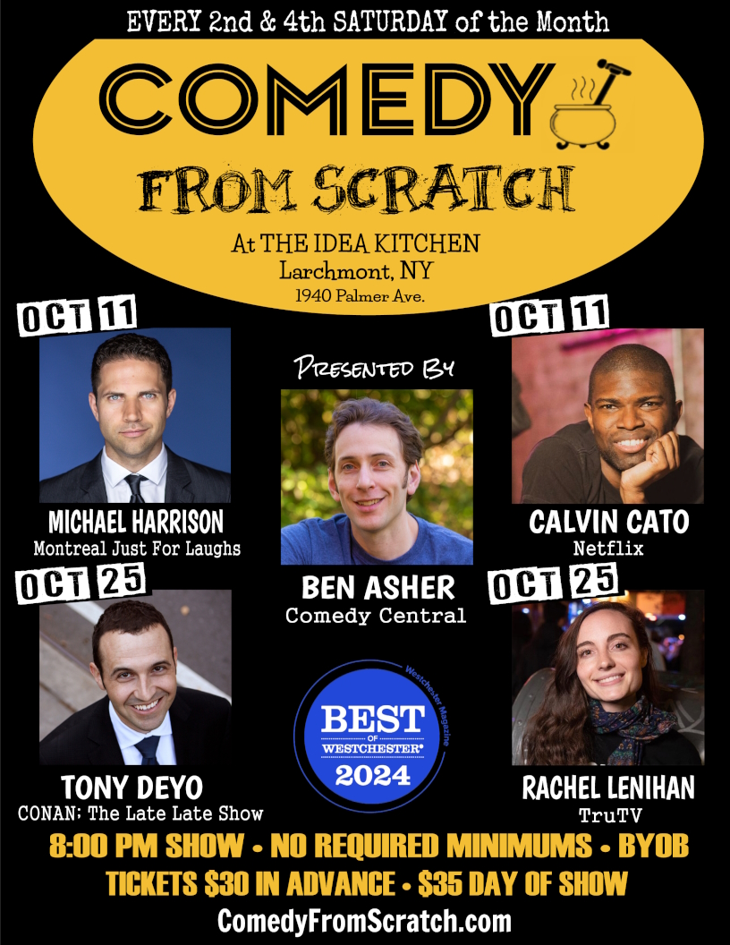 Comedy Show Flyer - Sept 28